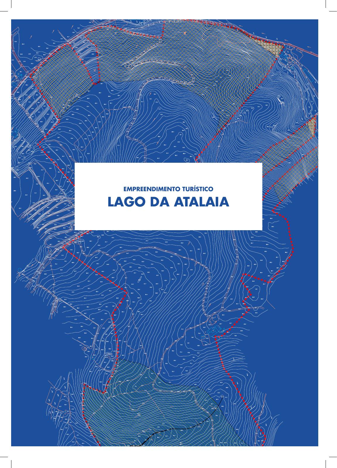Approved masterplan of the Lago da Atalaia tourism scheme