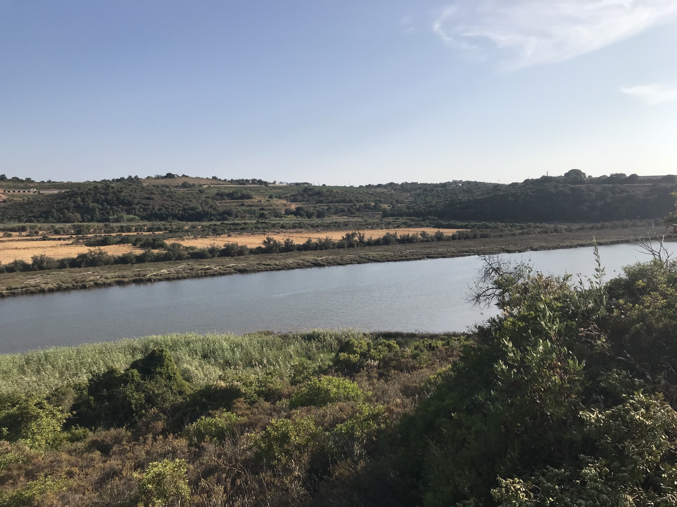 Arade estuary water views from the site